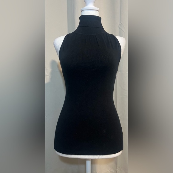 White House Black Market Sweaters - WHBM Sleeveless Turtleneck Sweater